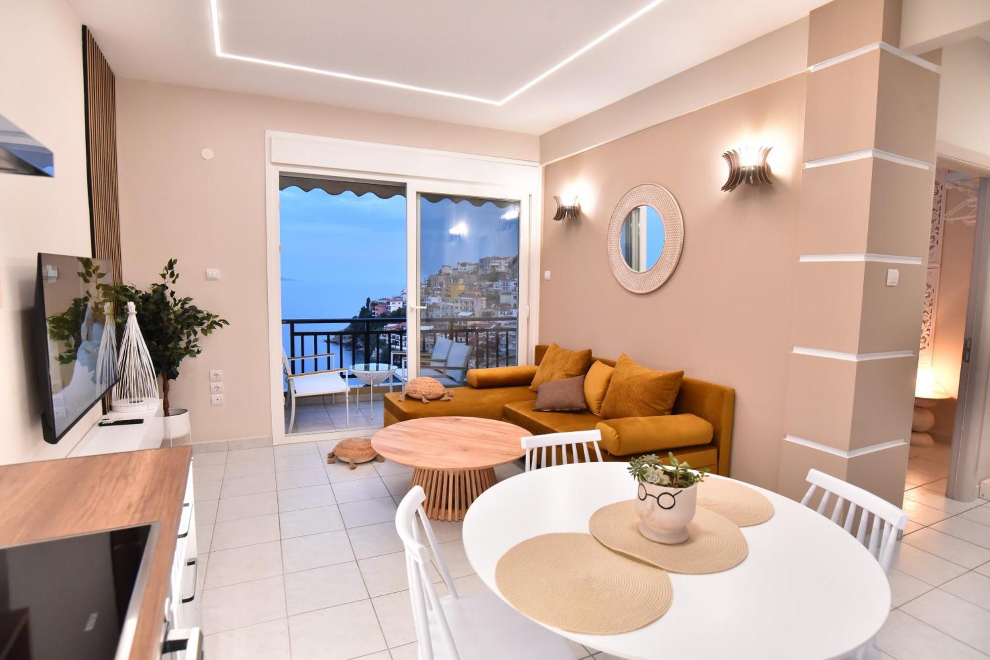 Infinity Blue Lux Suit Kavala Bagian luar foto