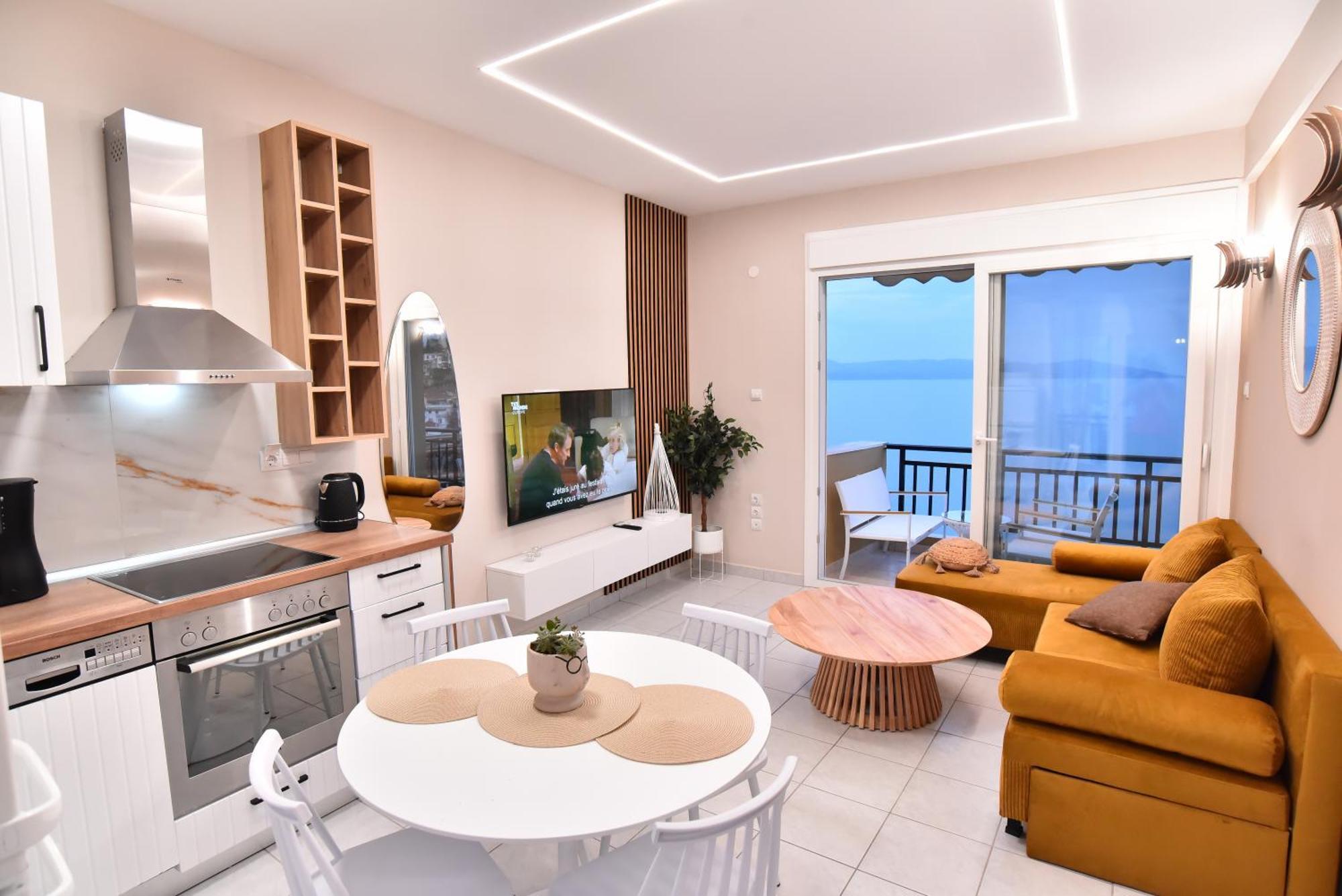 Infinity Blue Lux Suit Kavala Bagian luar foto