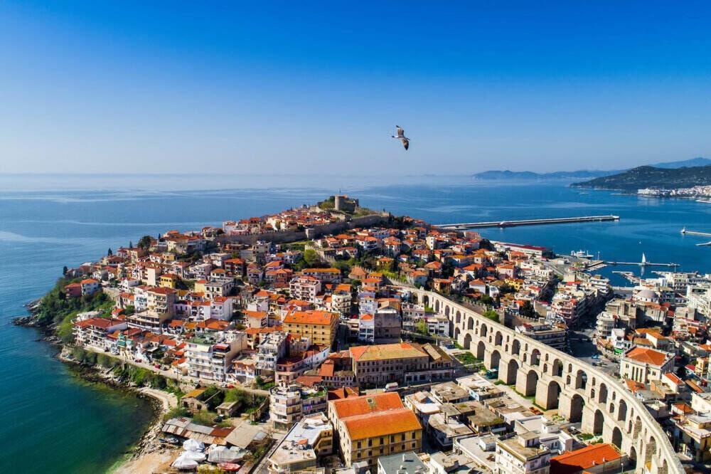 Infinity Blue Lux Suit Kavala Bagian luar foto